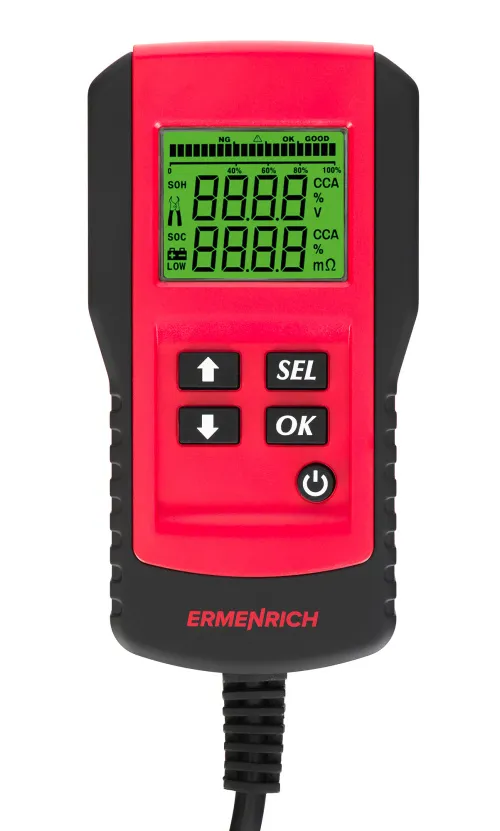 foto Ermenrich Zing AL45 Akü Test Cihazı,  3