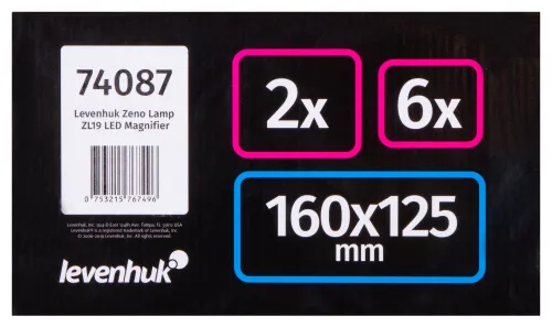 foto Levenhuk Zeno Lamp ZL19 LED Büyüteç,  15