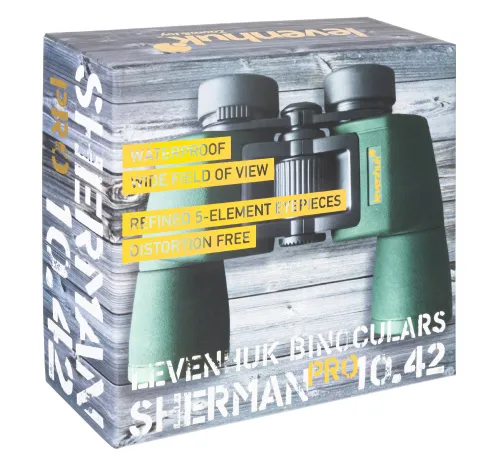 görüntü Levenhuk Sherman PRO 10x42 Binoküler Dürbün ,  10