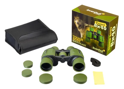 resim Levenhuk Travel 8x40 Binoküler Dürbün,  4