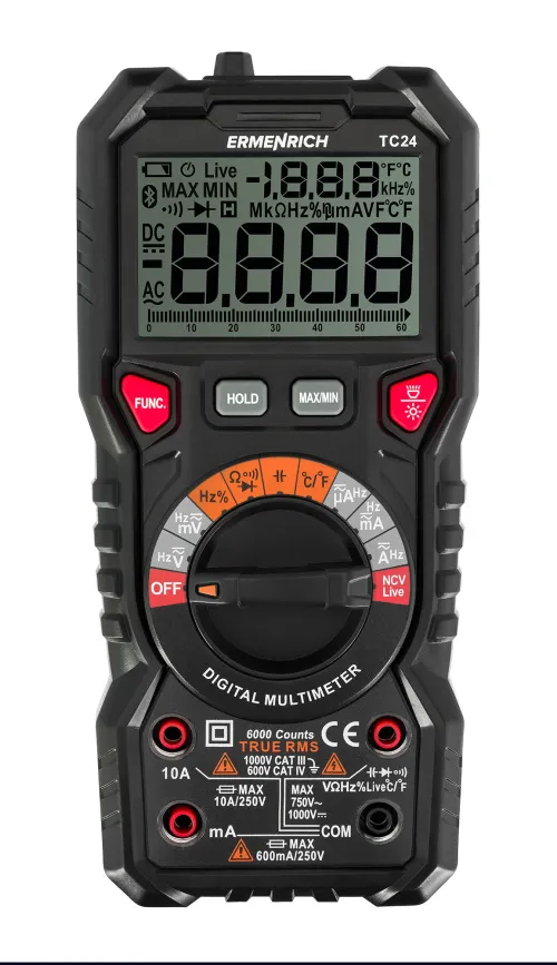 resim Ermenrich Zing TC24 Dijital Multimetre,  2