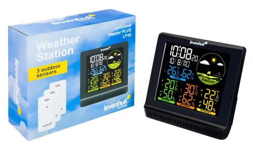 resim Levenhuk Wezzer PLUS LP40 Hava Durumu İstasyonu,  2