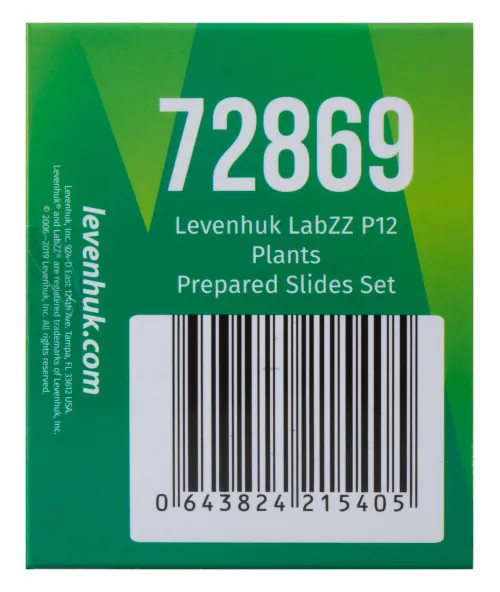 resim Levenhuk LabZZ P12 Bitkiler Hazırlanmış Slayt Seti,  11