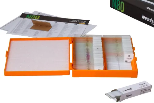 resim Levenhuk N80 NG “Her şeyi görün” Slayt Seti,  3