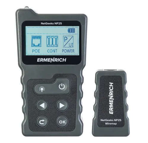 foto Ermenrich NetGeeks NP25 PoE Test Cihazı,  3