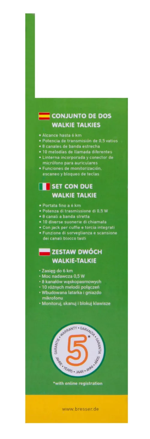 foto Bresser National Geographic FM Walkie Talkie Set,  13