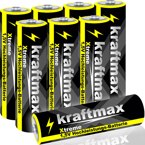 görüntü Kraftmax AA LR6 Pil, Alkalin, 1,5 V (1 adet)