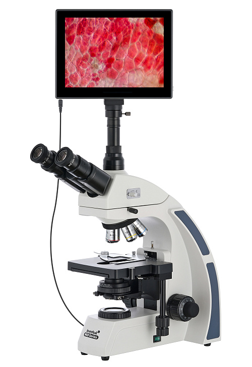 foto Levenhuk MED D40T LCD Dijital Trinoküler Mikroskop