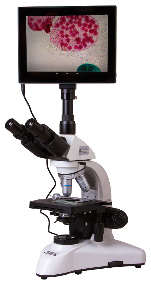 foto Levenhuk MED D25T LCD Dijital Trinoküler Mikroskop
